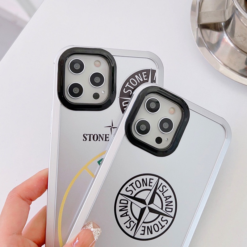 IPHONE Ashion Sports Stone Island Trend BatmanSilicone Phone Case Untuk Iphone14 13 Pro Max12 11 Pro Max Shockproof Bumper Penutup Belakang