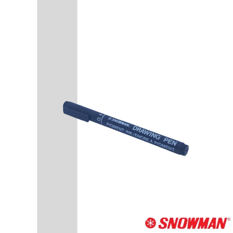 

Drawing Pen Snowman Hitam 0.1 FT - 700 HITAM Pena Gambar