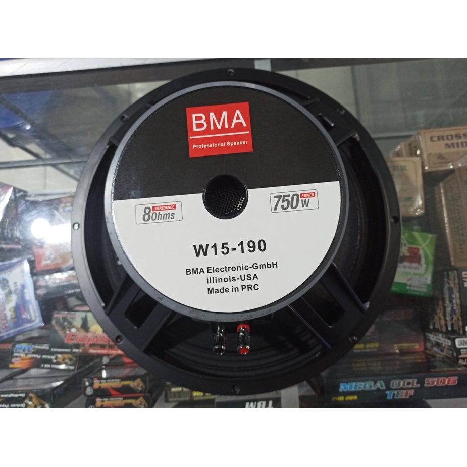 SPEAKER PROFESSIONAL BMA W15-190 LOW MID 750W 15 INCH