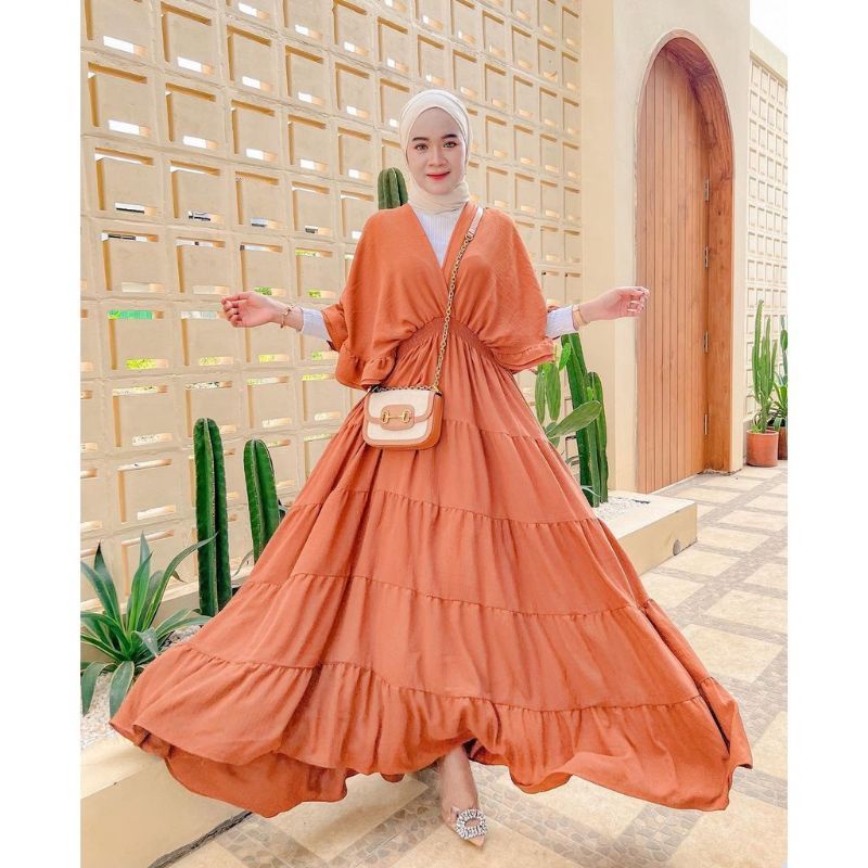 CRUWIE CANDA UMBRELLA DRESS MARVELOUS Dress Kekinian