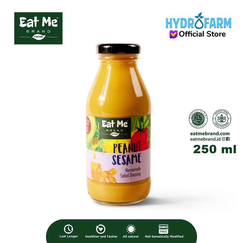 

Eat Me Brand - Peanut Sesame Classic Salad Dressing (250ml)