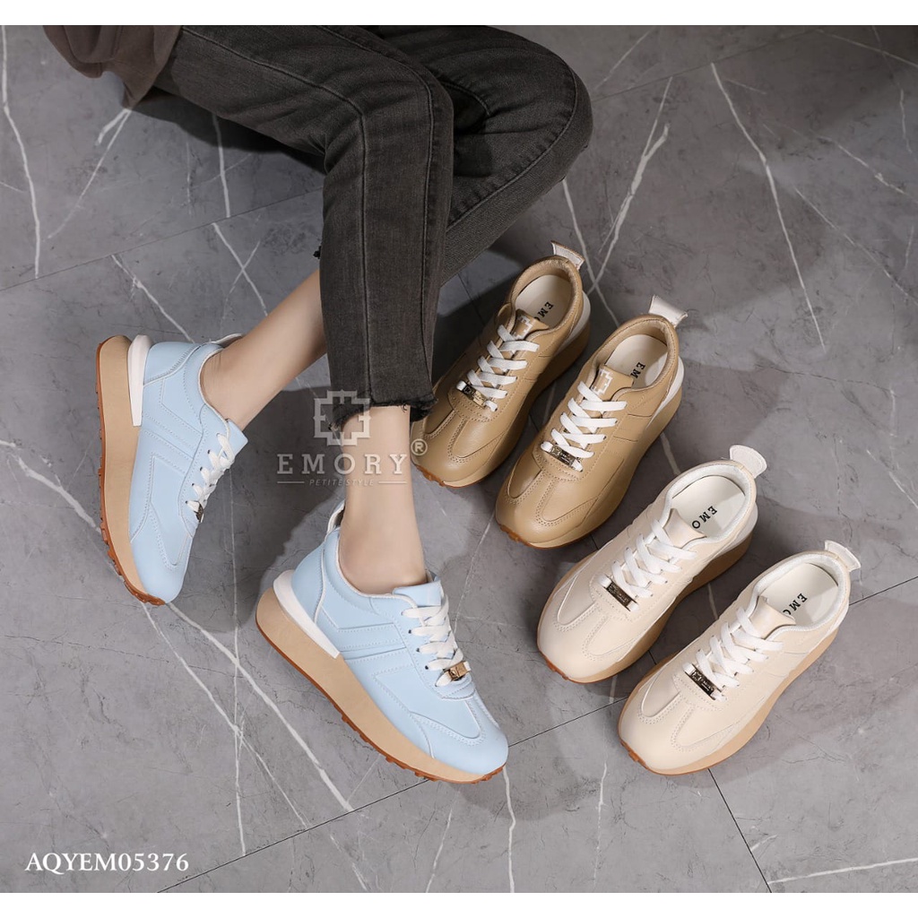 SEPATU SNEAKERS WANITA EMORYSTYLE Saravyn AQYEMO 5376 MB