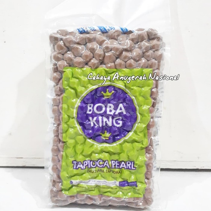 

[BISA COD] Boba King Tapioka Pearl / Bubble / 1kg Original