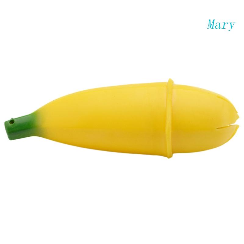 Mary Stressful Pressure Reliever Sensory Fidget Squeeze Banana Untuk Calm Untuk Focu