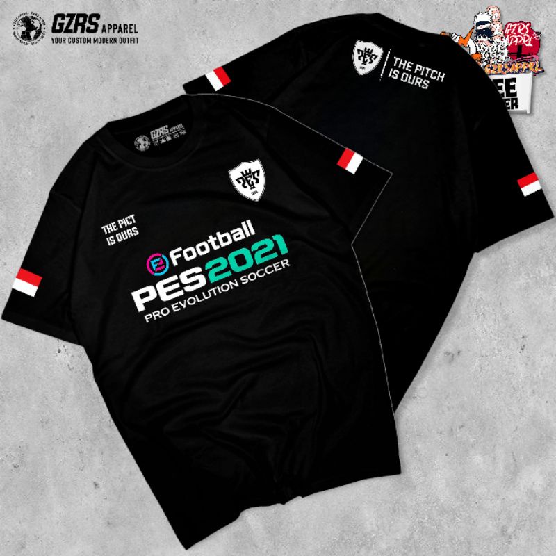 GZRS T-shirt Gamers | PES 2021 Indonesia