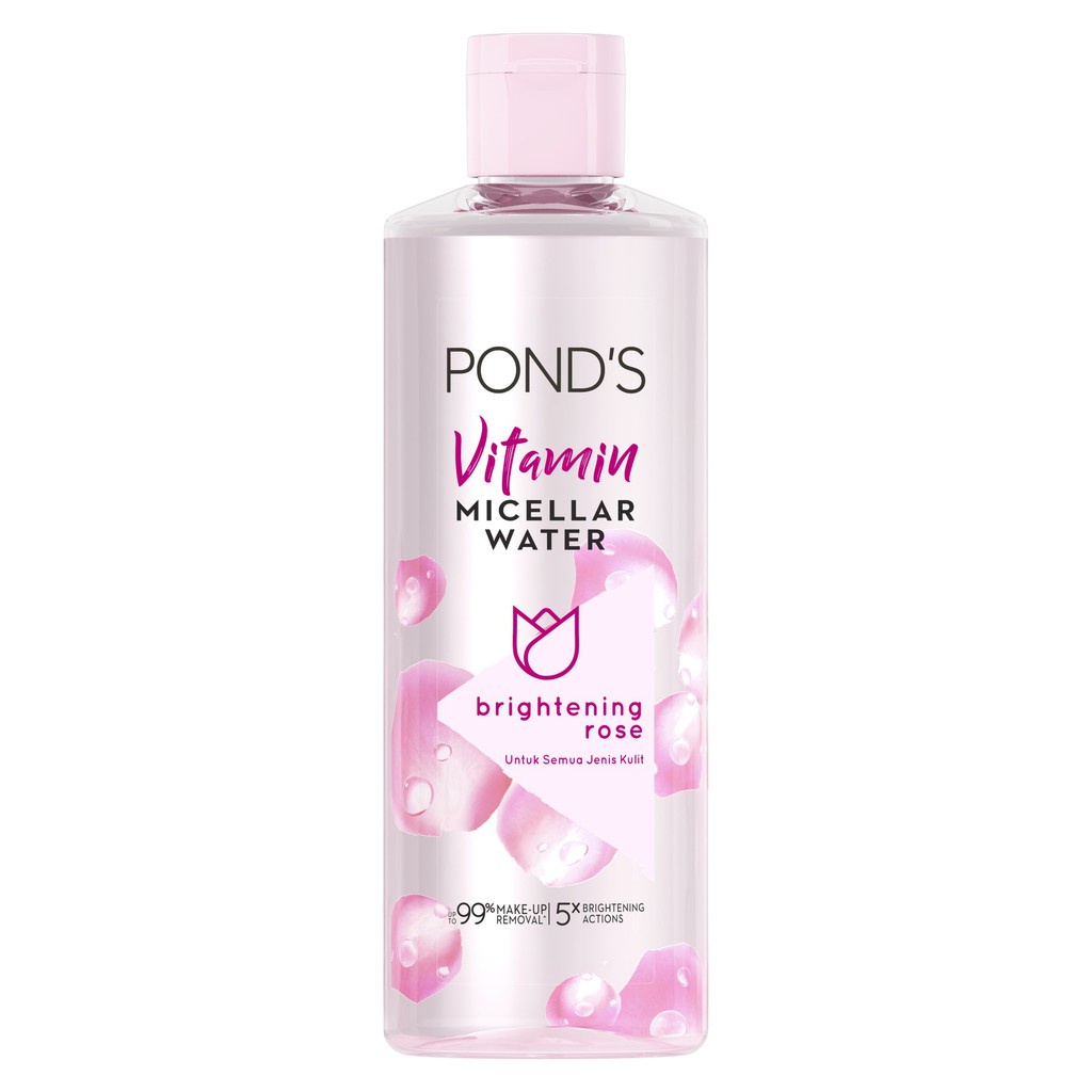 Pond's Vitamin Micellar Water Brightening Rose| Makeup Remover BY AILIN