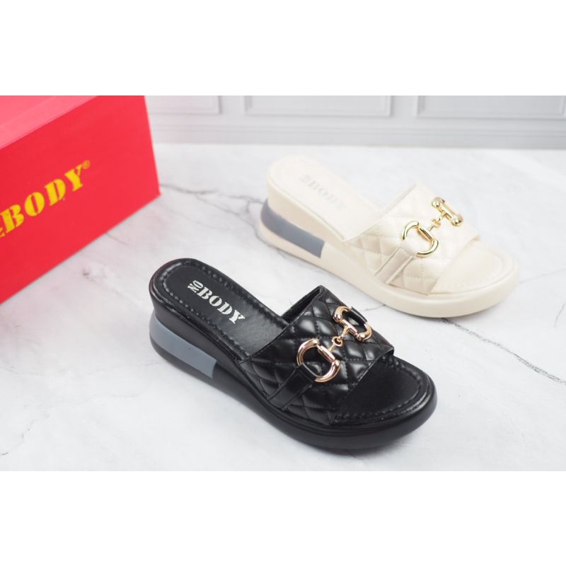 SANDAL WEDGES WANITA IMPORT NO BODY 888-12