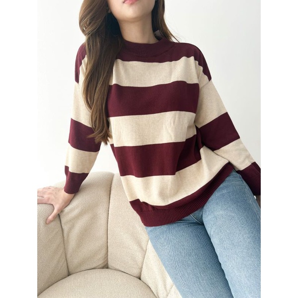 GEMMA KNIT TOPS ATASAN RAJUT WANITA