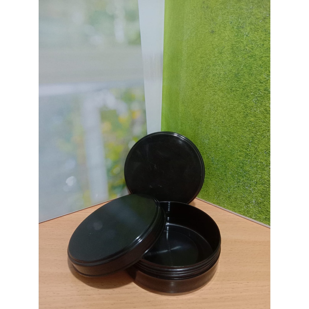 Pot Jar Lulur 100gr Hitam