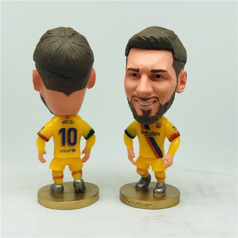 Jual Soccerwe Soccer Action Figure Lionel Messi Barcelona Away Shopee