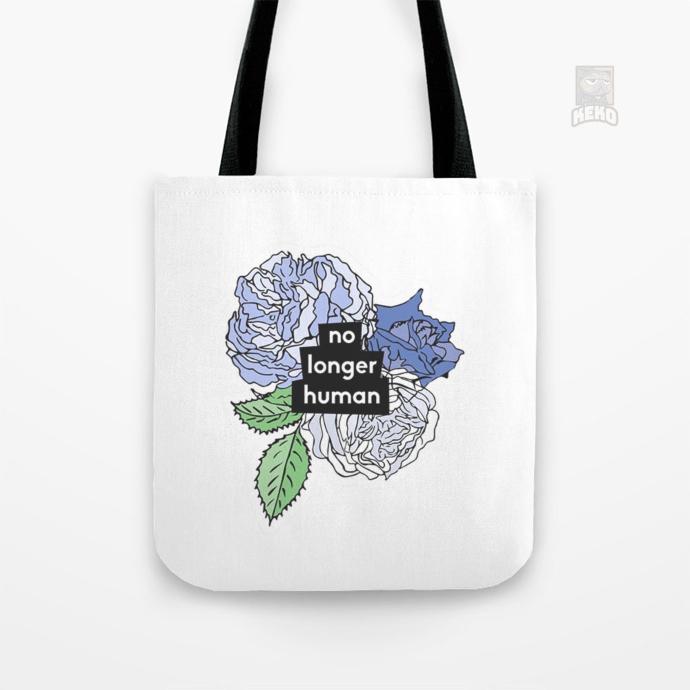 Bsd noryohana dazai ver. Tote Bag Kanvas