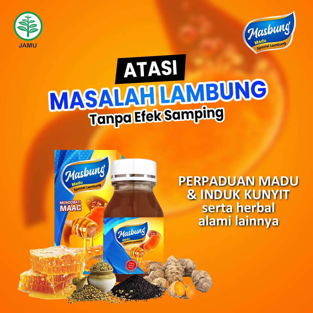

Madu Khusus Lambung Madu Masbung Mecca Herbal Asam Lambung Maag Kronis GERD dan Mengobati Luka Lambung - 350gr