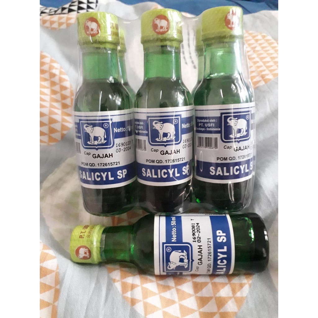 Salicyl SP 50 ml - Salicyl Spiritus Usfi Cap Gajah