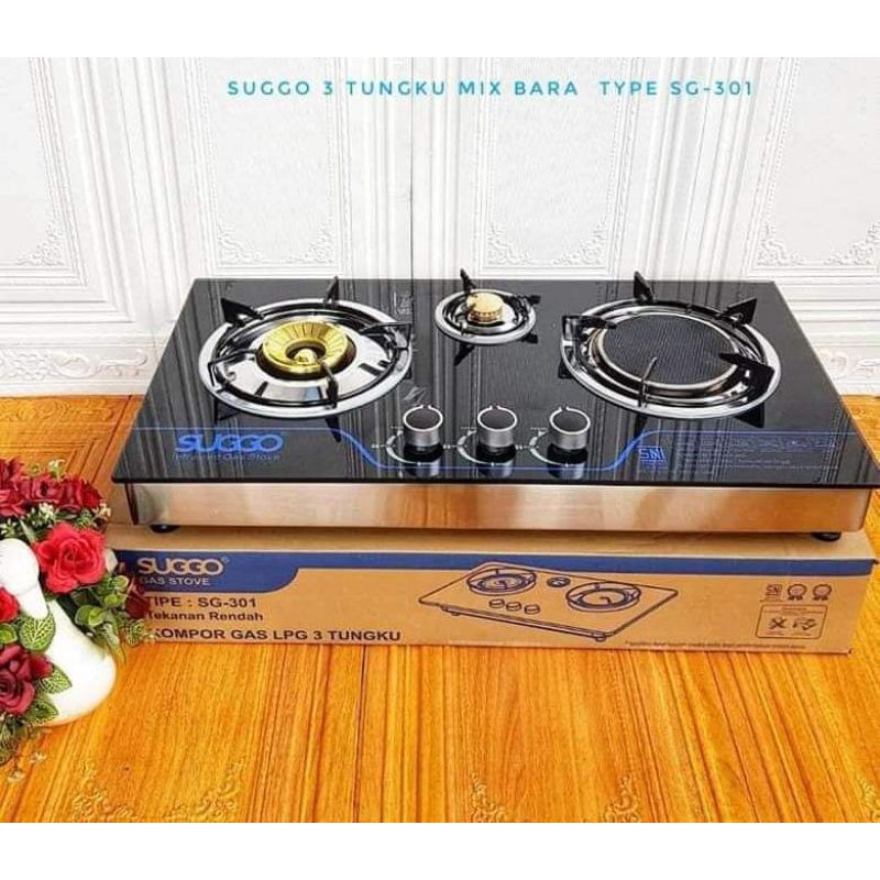 kompor tanam suggo 3 tungku