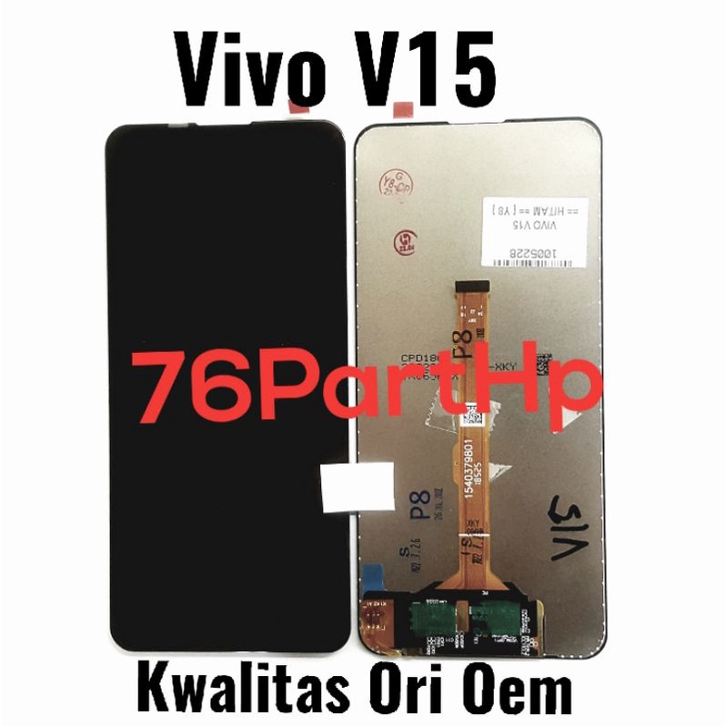 Lcd Touchscreen Fullset Kwalitas Ori Oem Vivo V15 - Hitam