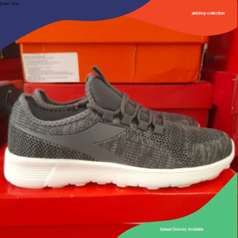 Sepatu Diadora Corsica Dark Grey