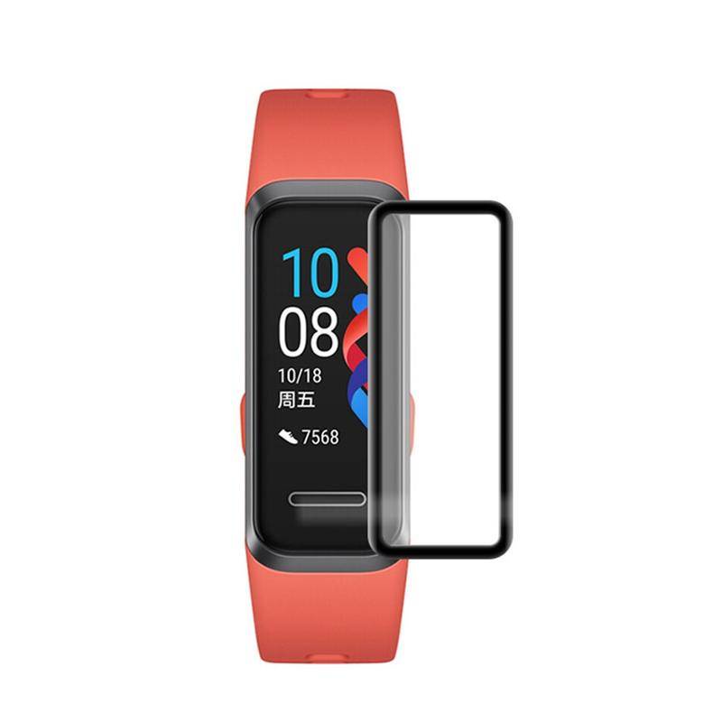 Soft Film Pelindung Untuk Huawei Band7 6 4 3 Pro 3D Tepi Melengkung Full Cover Pelindung Layar Untuk Huawei Band7 Band 6Pro 4Pro 3Pro HD Clear