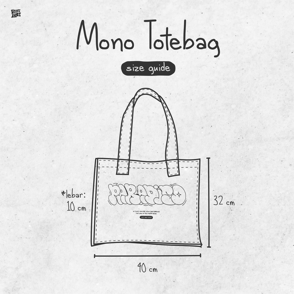 MONO TOTEBAG