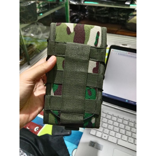 Sarung HP Tactical 511 | Tempat HP Tactical Army 511 | Wadah HP Pinggang Model Jaring | Bisa COD loreng baru