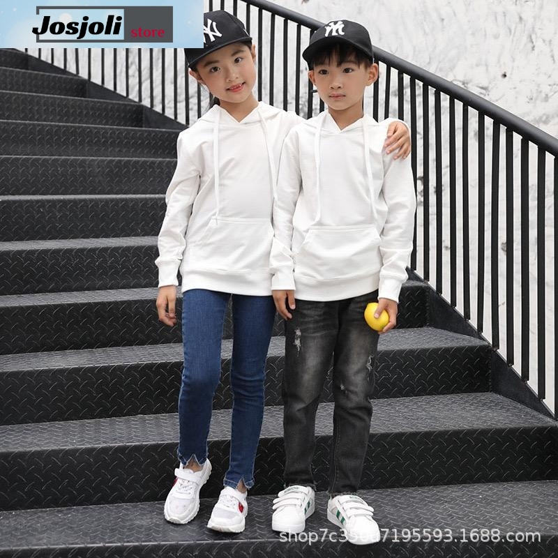 JOSJOLI_STORE/Sweater Hoodie Kids Polos/Atasan Couple Anak Laki-Laki/XS S