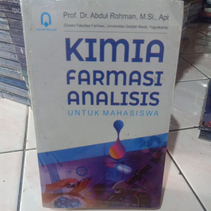 Jual Kimia Farmasi Analisis By Abdul Rohman Shopee Indonesia