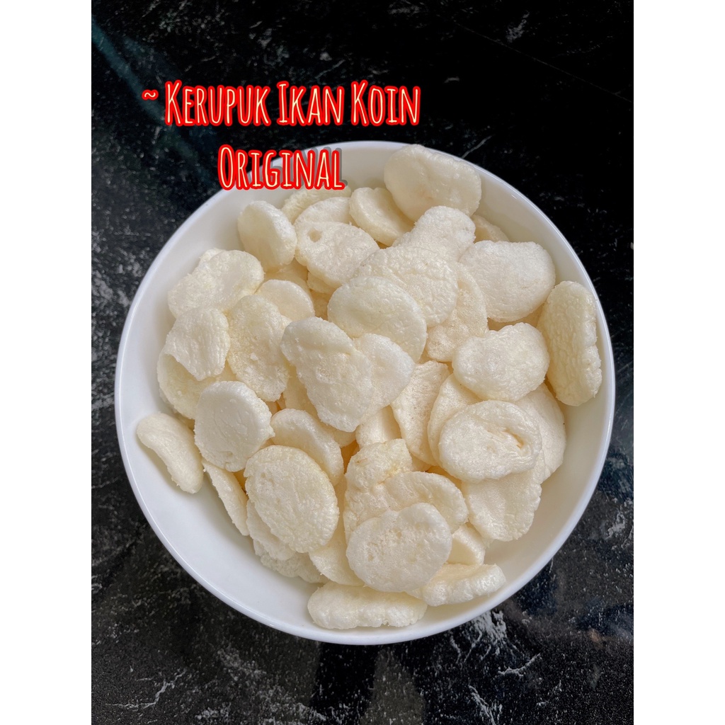 

Kerupuk Ikan Koin Original 250 gr