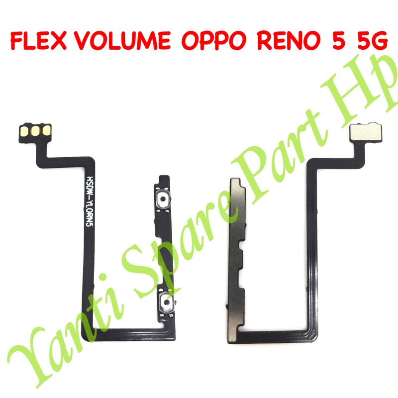 Flexible Volume Oppo Reno 5 5G Original Terlaris New