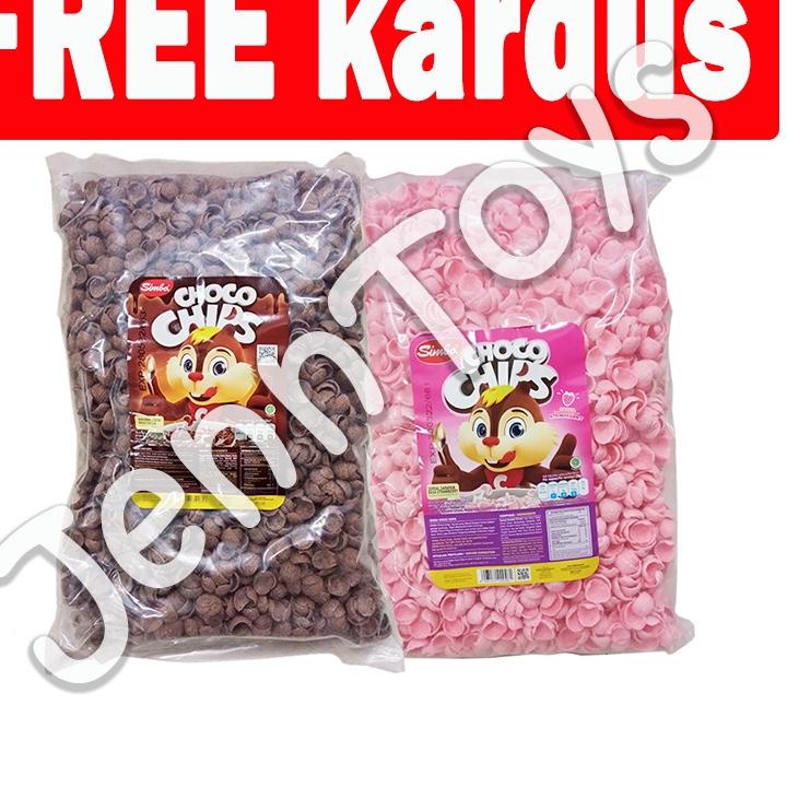 

Garansi Terbaik Choco Chips / Choco Crunch / Coco Simba Bulky Richeese Nabati 950Gram Murah Kualitas