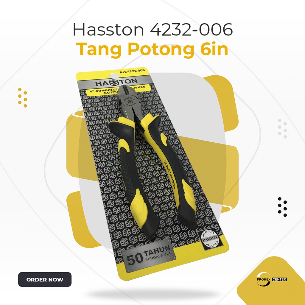 HASSTON PROHEX Tang Potong 6inc Poles (4232-006)