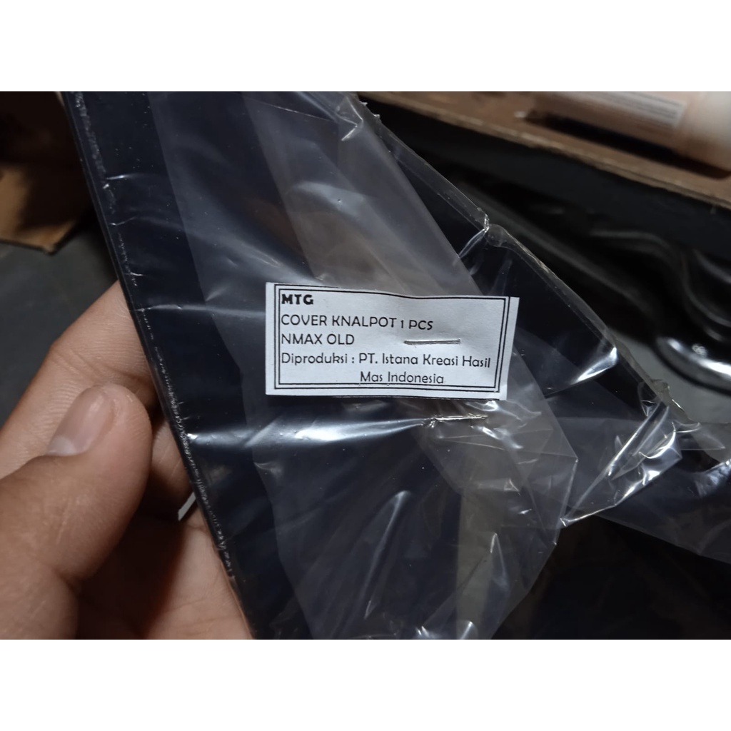 TUTUP COVER KNALPOT MOTOR YAMAHA NMAX OLD