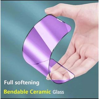 Tempered glass Ceramic Blue REALME/cbra/Anti Minyak Pelindung Protector Cover Layar Screen Handphone Kamera