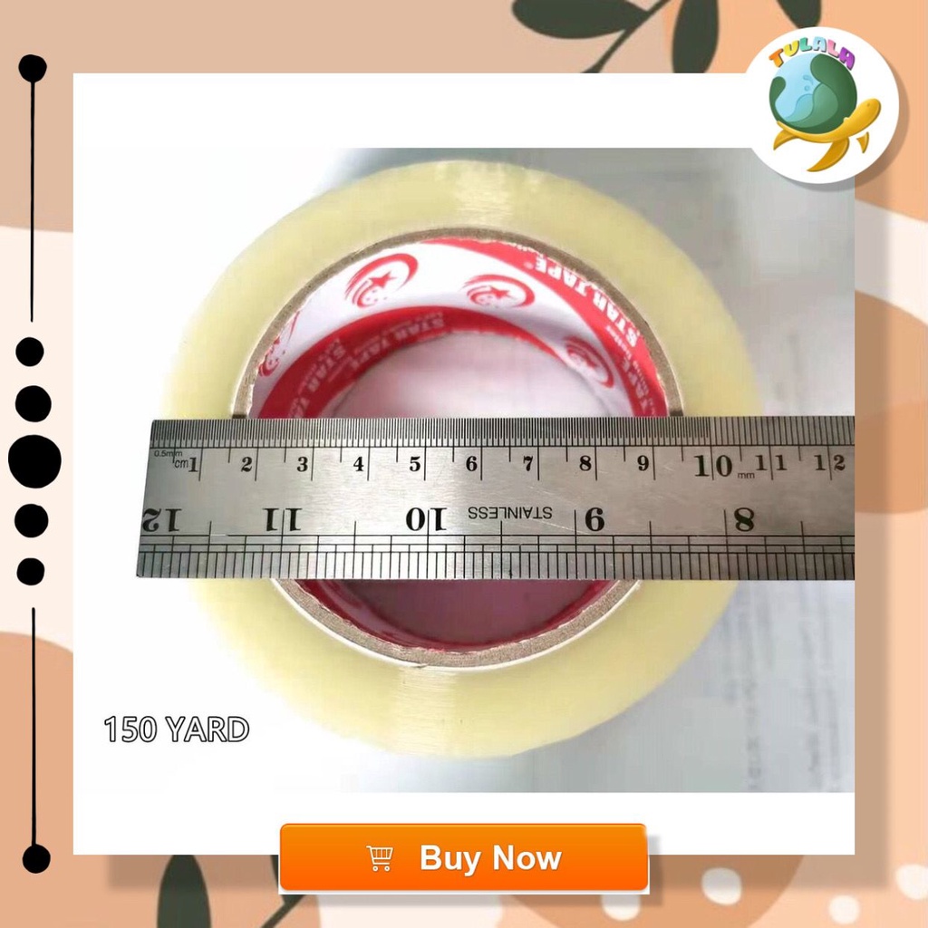 [TULALA SHOP]LAKBAN BENING 2 INCH 45 MM X 150/300 YARD X 45 MICRON KUALITAS LAKBAN DAIMARU/PANJANG CUKUP PUAS/