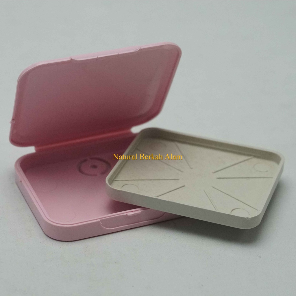 Pot Bedak Padat TWC / Tempat / Wadah / Kemasan kosong Kosmetik / Bedak Two Way Cake Kotak Refill Uku