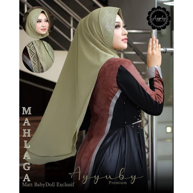 Jilbab instan original Ayyuby