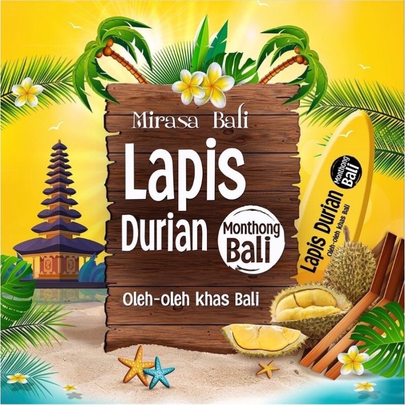 

MIRASA BALI ( LAPIS DURIAN & LEGIT DURIAN )