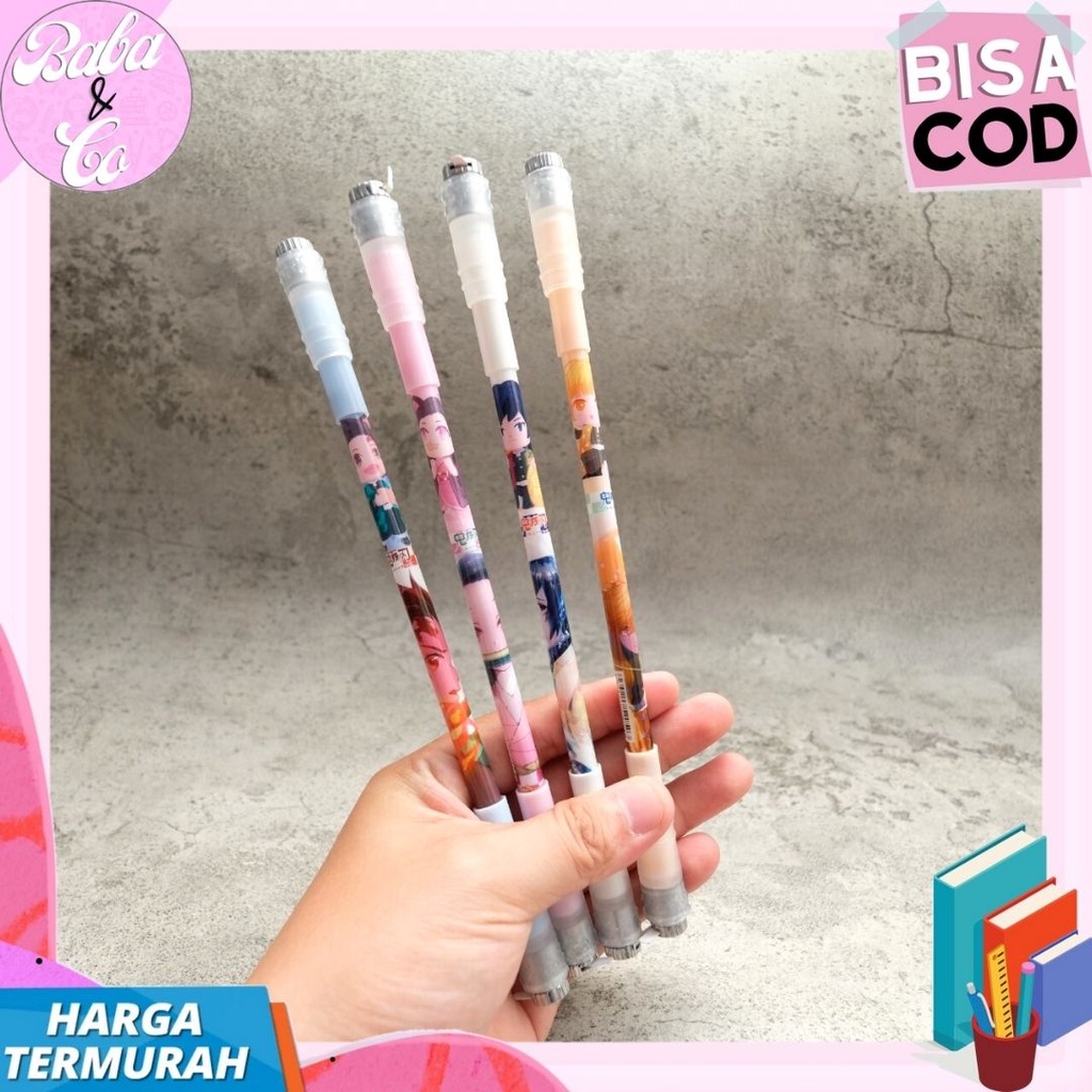 

PULPEN PUTAR MAGNET LED LAMPU MOTIF DEMON SLAYER PULPEN PUTAR KIMETSU NO YAIBA LUCU UNIK MURAH PEN MAGNET PUTAR DOMBA LUCU UNIK MURAH SPINNING PEN LED ALAT TULIS SEKOLAH KANTOR ATK MURAH BISA COD