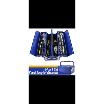 mollar automotif tool box set 64 pcs kunci bengkel set