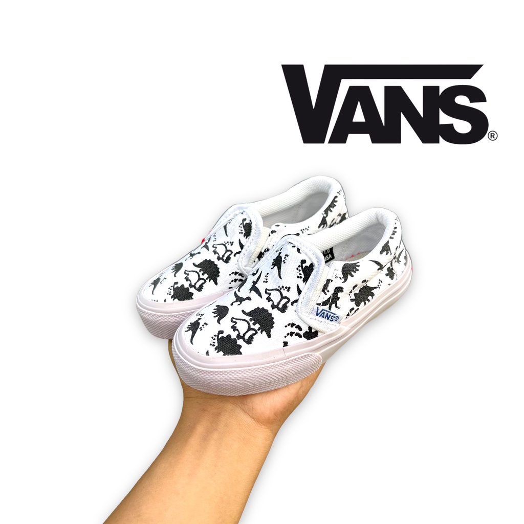 Vans anak Vans slipon Dino sepatu anak slipon