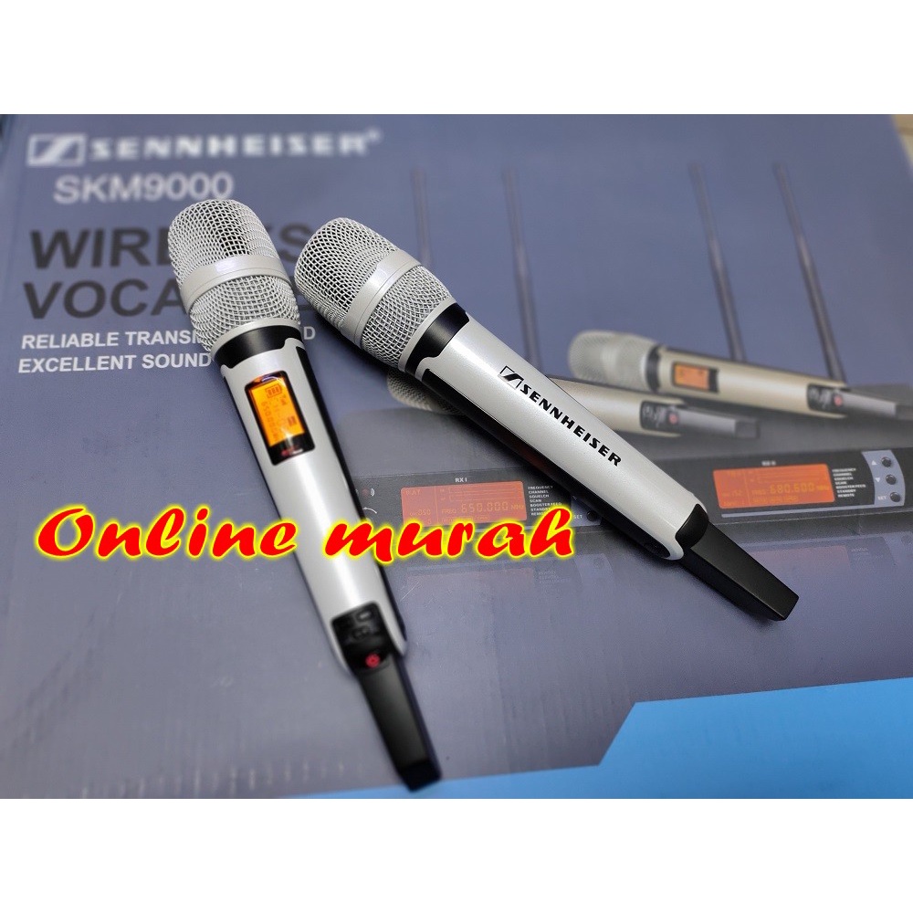 mic sennheiser skm9000 2warna koper sennheiser skm 9000 putih merah