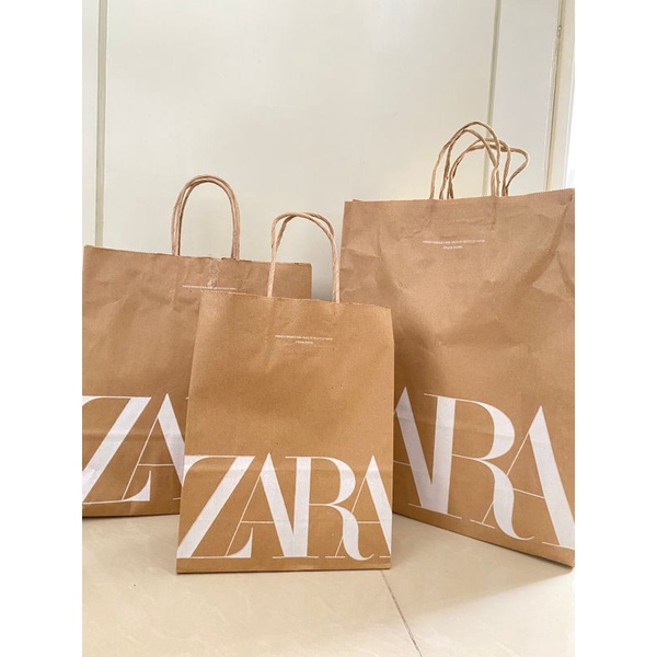 

ZARA paper bag original