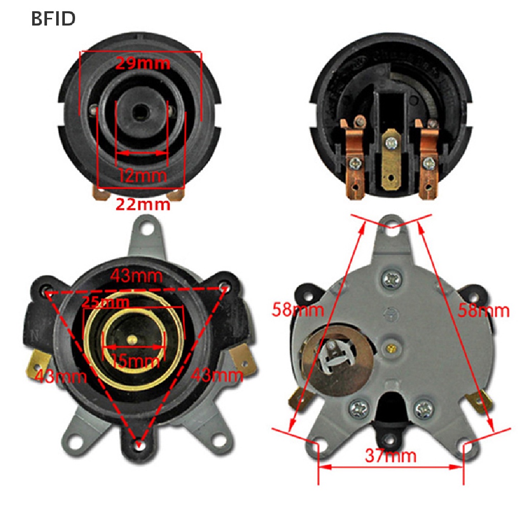 [BFID] 1set Ketel Listrik Aksesori Coupler Kualitas Tinggi Ketel Listrik Aksesoris Kontrol Suhu Connecg Soket Dari Dasar Atas Dan Bawah Dari Ketel Listrik [ID]