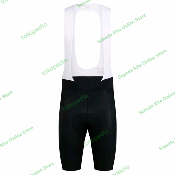 RAPHA CORE BIB SHORTS BLACK WHITE