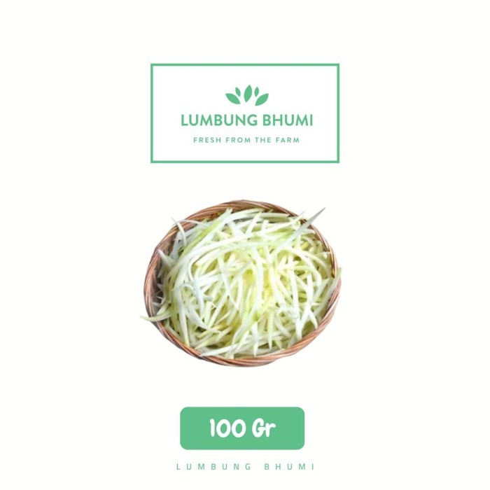 

Lumbung Bhumi - Labu Siam Iris 100 Gr ( Sayur Curah )