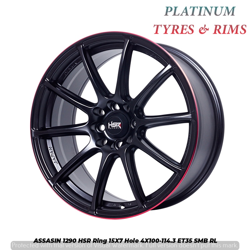 Velg Mobil Terkeren Evalia, Grand Livina, Latio, Livina TYPE ASSASIN HSR R15