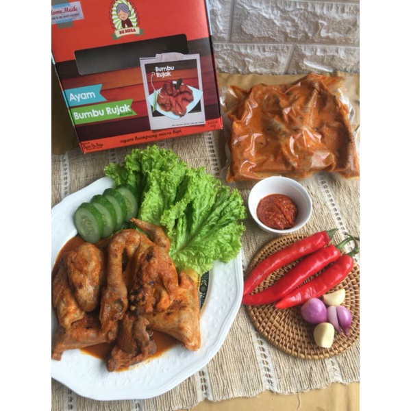 

Ayam Kampung Frozen Bu Mega Varian Ayam Ungkep Bumbu Rujak