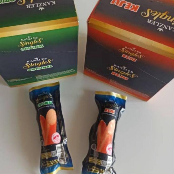 

LAI478 1 BOX KANZLER SINGLES SOSIS BAKSO ISI 12 PCS 1 DUS 1 LUSIN =