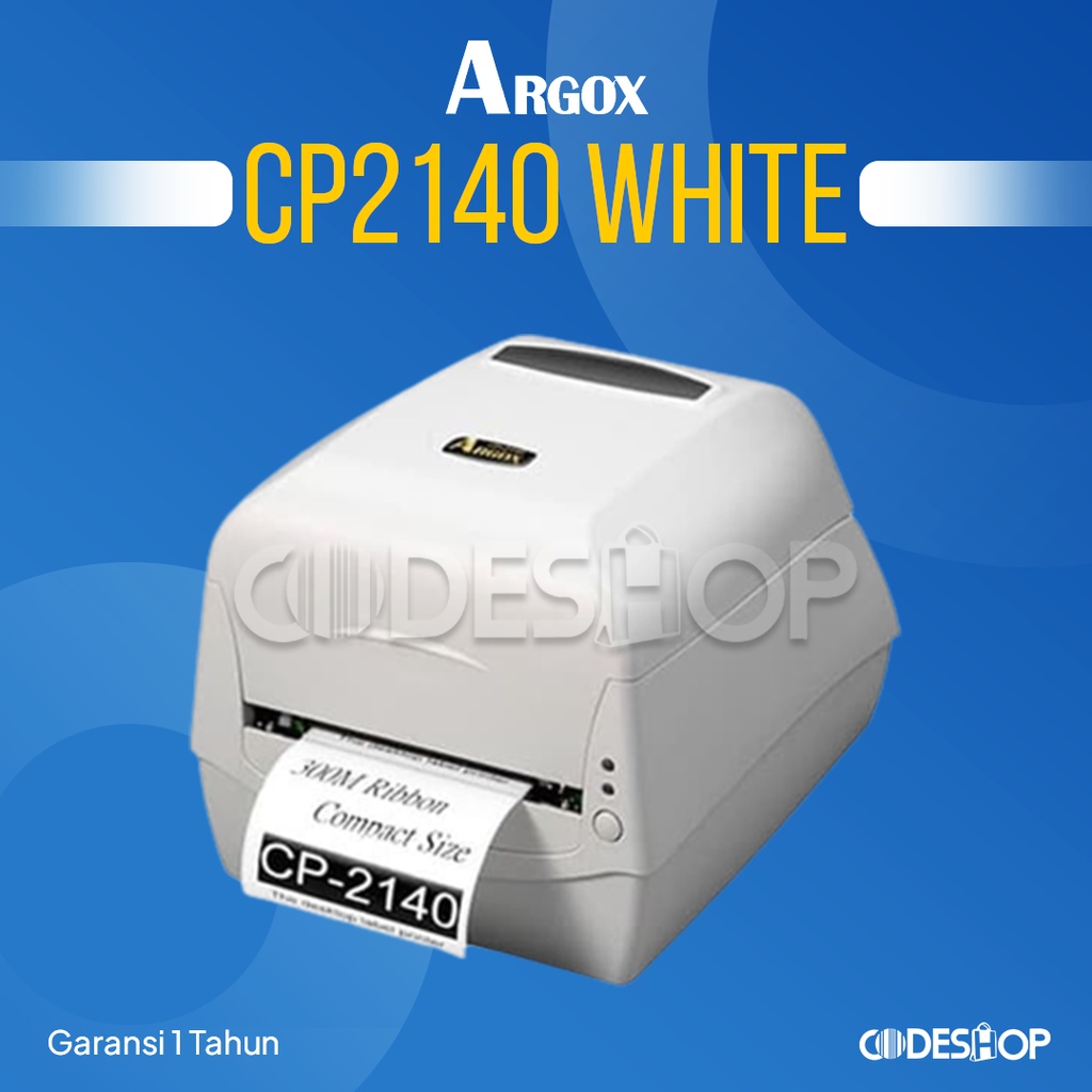 PRINTER BARCODE STCKER LABEL ARGOX CP 2140 WHITE