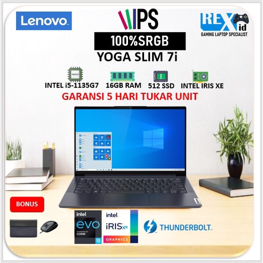 Laptop LENOVO YOGA SLIM 7i EVO i5 1135G7 100%SRGB