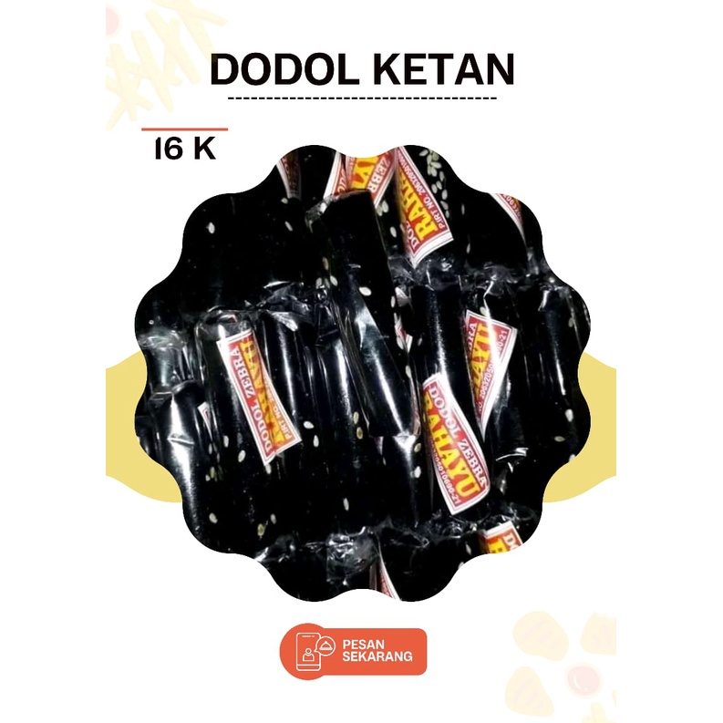 

Dodol/Dodol Garut/Dodol Ketan Hitam (500gram)/Oleh Oleh Garut