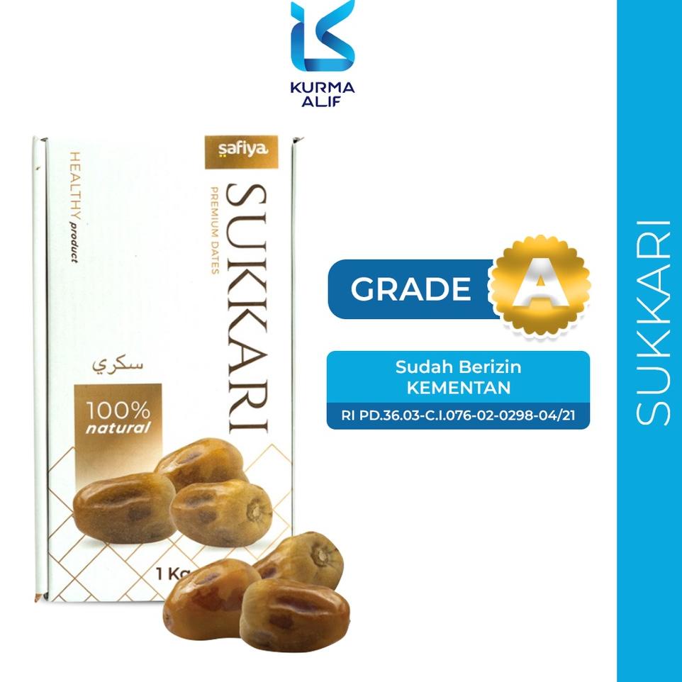

Realpct Kurma Sukari Kurma Raja 1 kg Basah Lembut Premium
